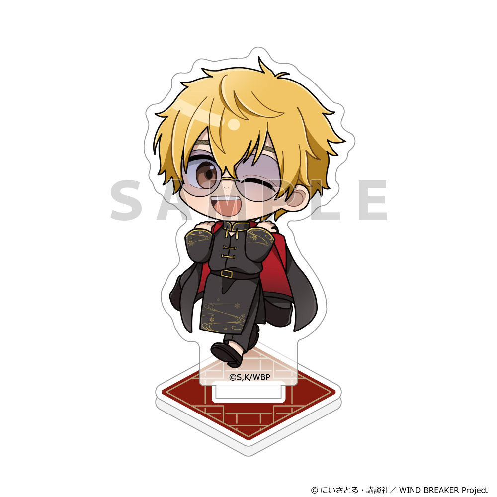 "Wind Breaker" Acrylic Stand Nirei Akihiko / Formal China