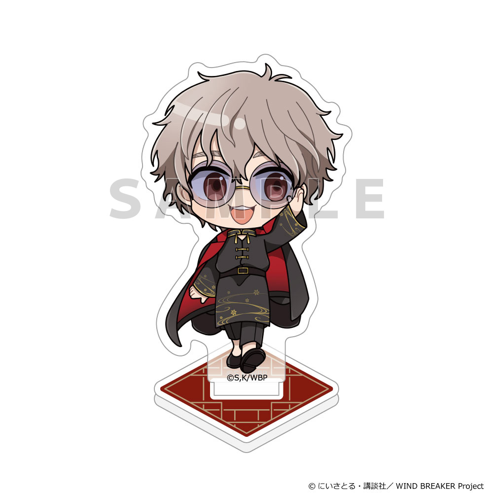 "Wind Breaker" Acrylic Stand Tomiyama Choji / Formal China