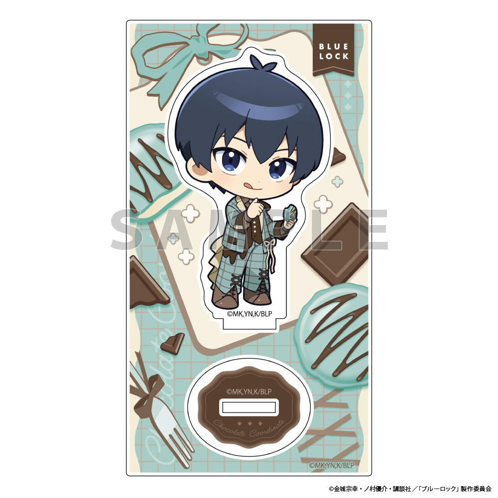 "Blue Lock" Acrylic Stand Isagi Yoichi / Chocolate Outfit 2