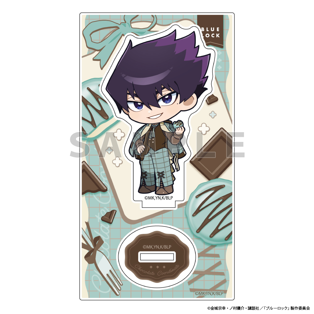 "Blue Lock" Acrylic Stand Karasu Tabito / Chocolate Outfit 2