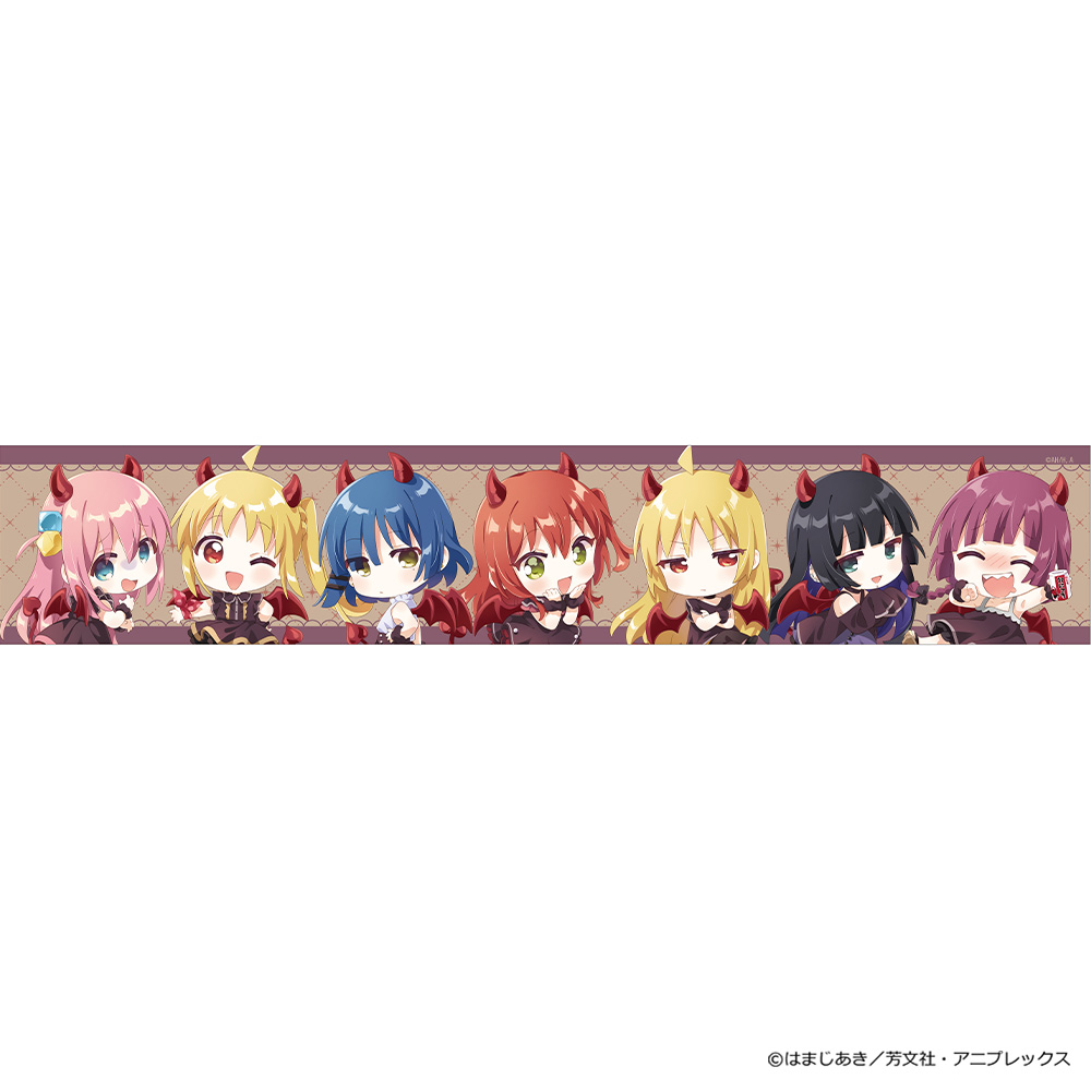 "Bocchi the Rock!" Muffler Towel Devil / Illustration Namori