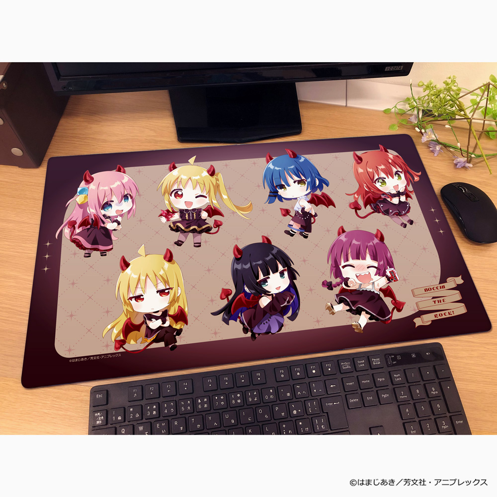 "Bocchi the Rock!" Rubber Mat Devil A / Illustration Namori