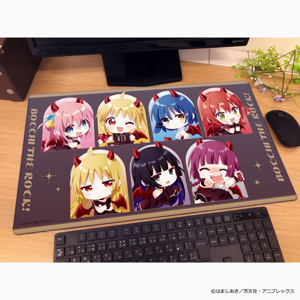 "Bocchi the Rock!" Rubber Mat Devil B / Illustration Namori