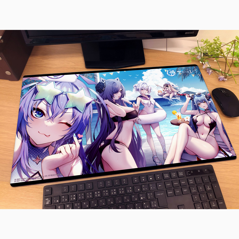 "Azur Lane" Rubber Mat New Jersey & August von Parseval & Jade & Harbin & Richelieu & Regensburg