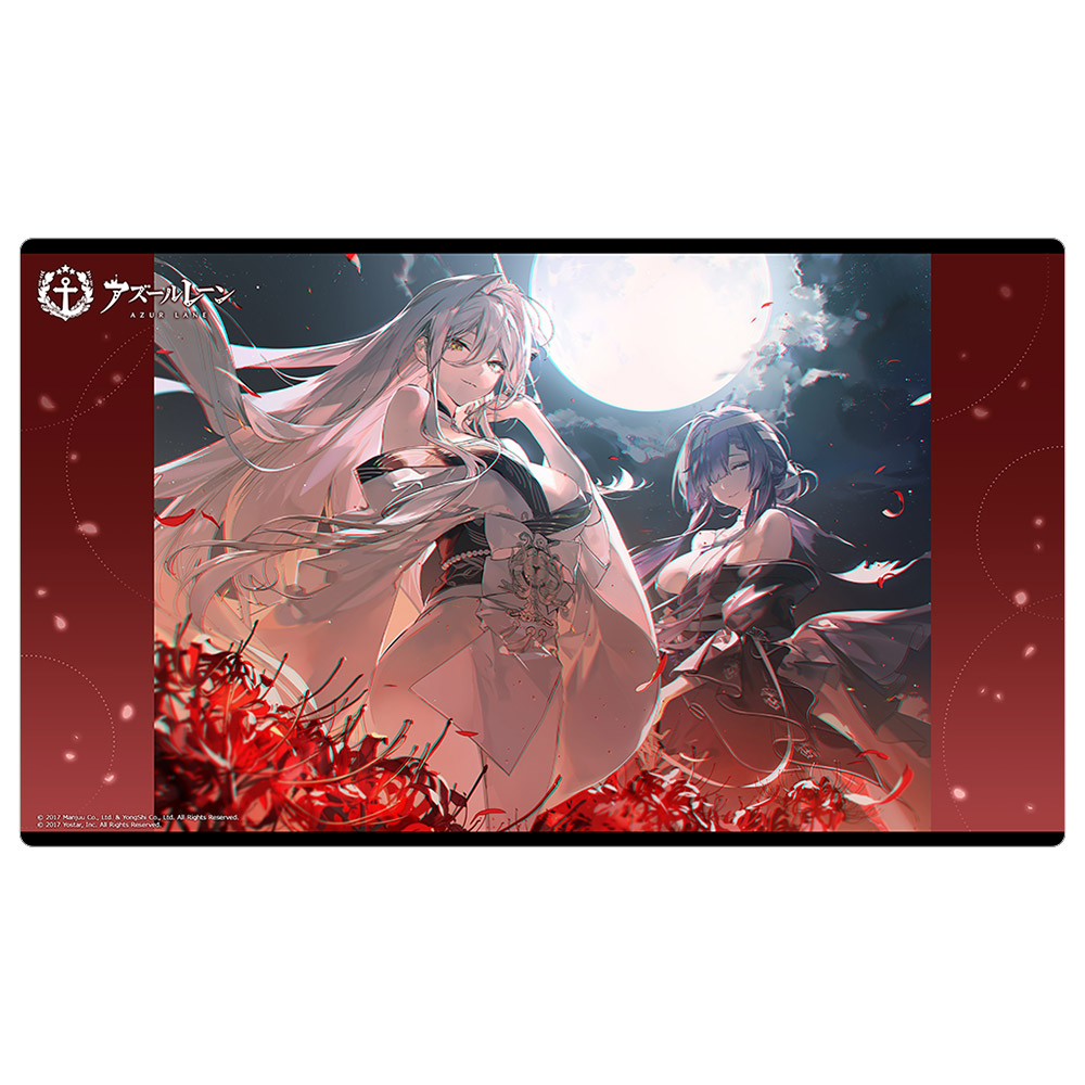 "Azur Lane" Rubber Mat Hakuhou & Asama