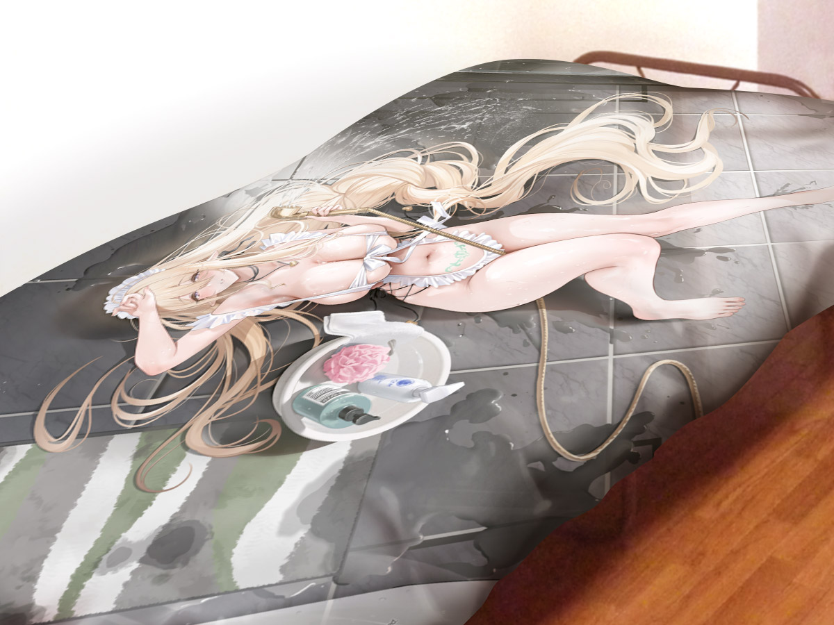 "Azur Lane" Comforter Cover Gouden Leeuw / An Intimate Cleaning