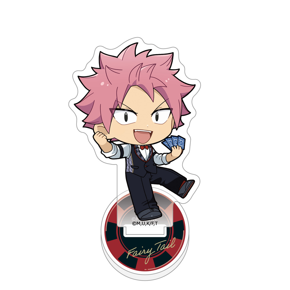 "Fairy Tail 100 Years Quest" Acrylic Stand Natsu / Casino Dealer
