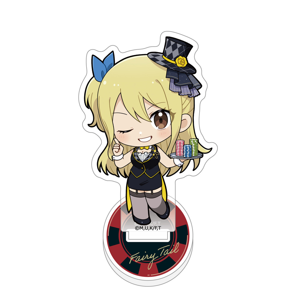 "Fairy Tail 100 Years Quest" Acrylic Stand Lucy / Casino Dealer