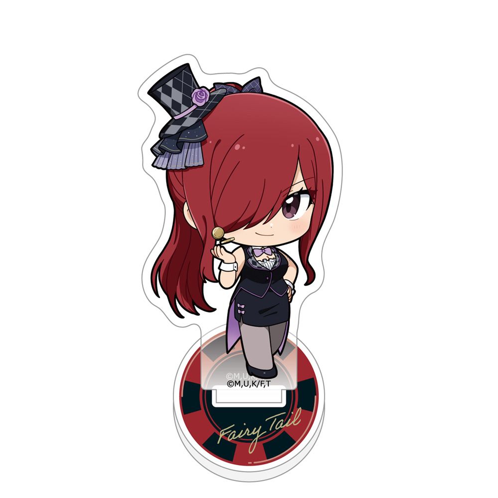 "Fairy Tail 100 Years Quest" Acrylic Stand Erza / Casino Dealer