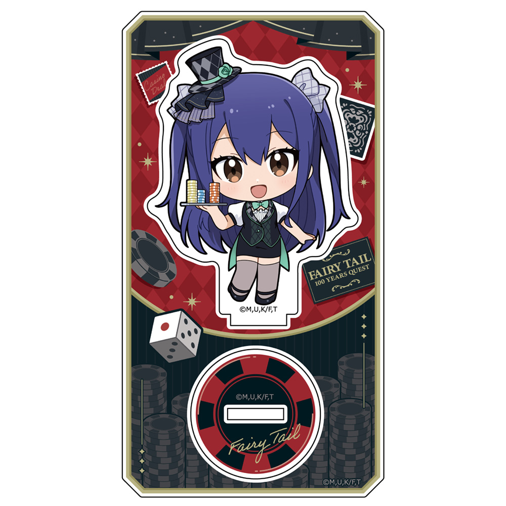 "Fairy Tail 100 Years Quest" Acrylic Stand Wendy / Casino Dealer