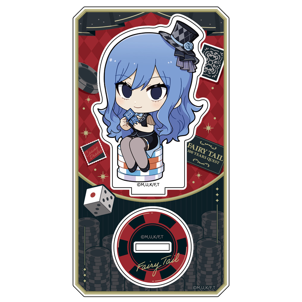 "Fairy Tail 100 Years Quest" Acrylic Stand Juvia / Casino Dealer