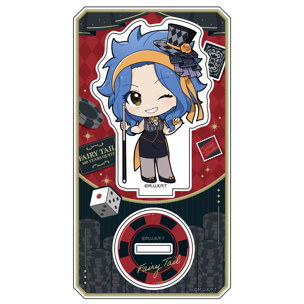 "Fairy Tail 100 Years Quest" Acrylic Stand Levy / Casino Dealer