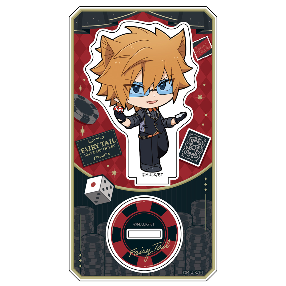"Fairy Tail 100 Years Quest" Acrylic Stand Loke / Casino Dealer