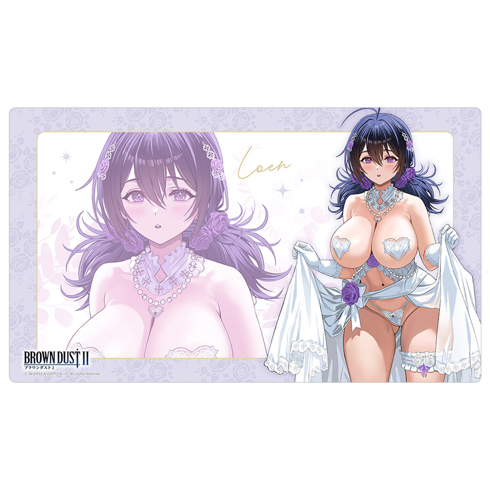 "Brown Dust 2" Original Illustration Rubber Mat Loen / Wedding Swimwear