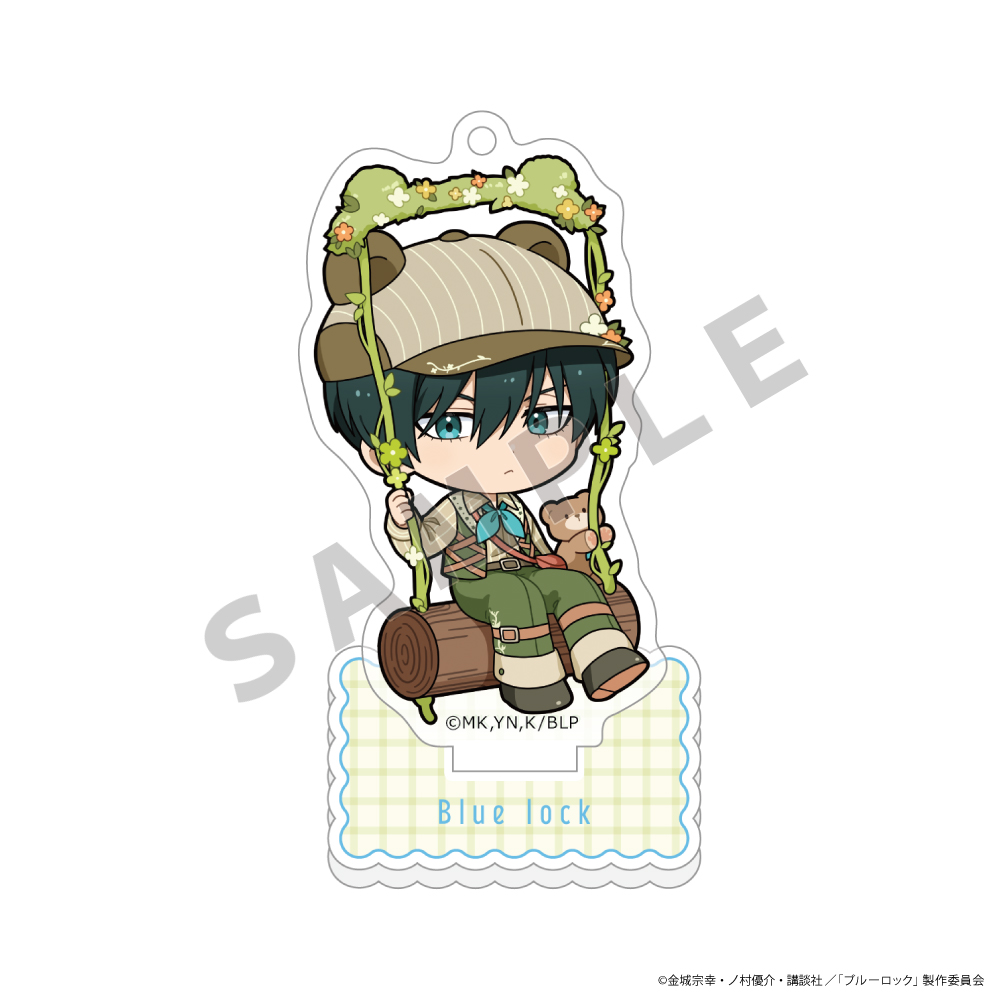 "Blue Lock" Acrylic Stand Itoshi Rin / Kumamimi Swing