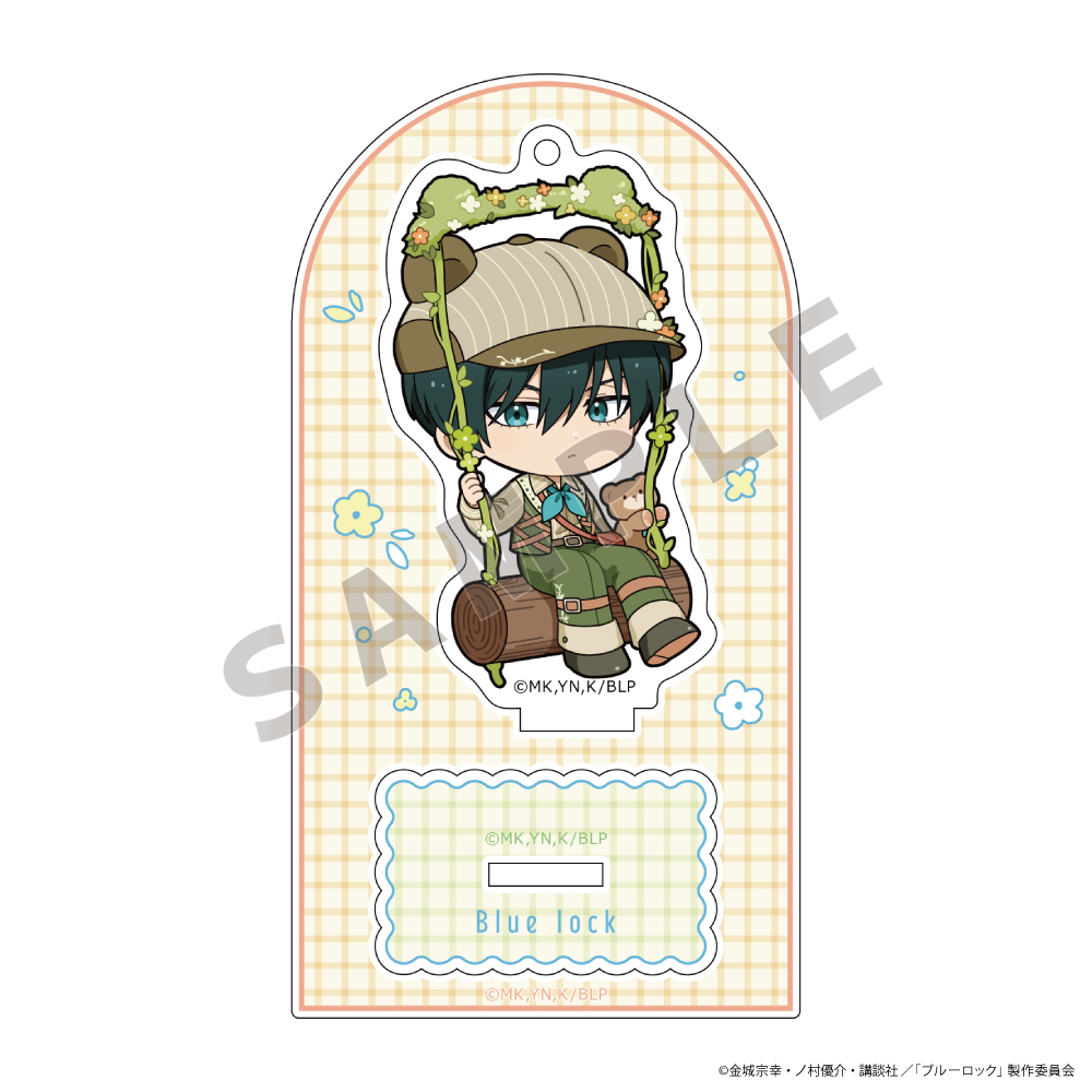 "Blue Lock" Acrylic Stand Itoshi Rin / Kumamimi Swing