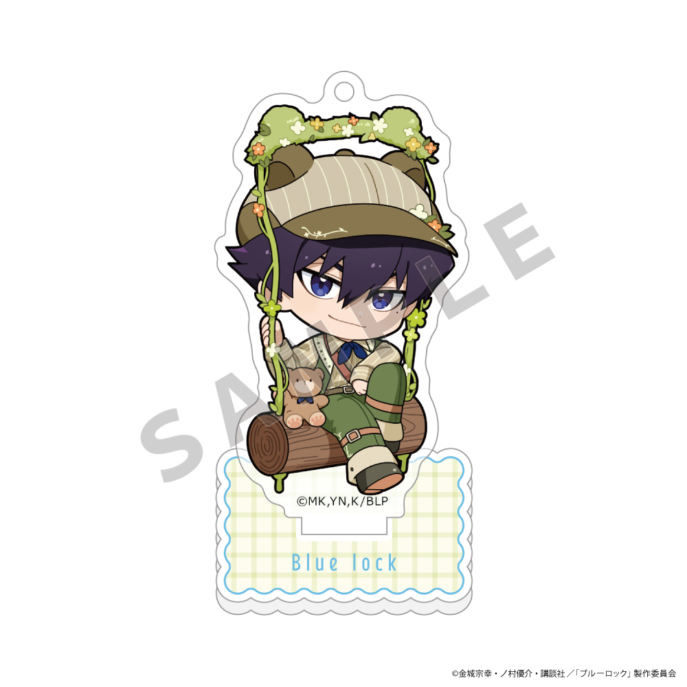 "Blue Lock" Acrylic Stand Karasu Tabito / Kumamimi Swing