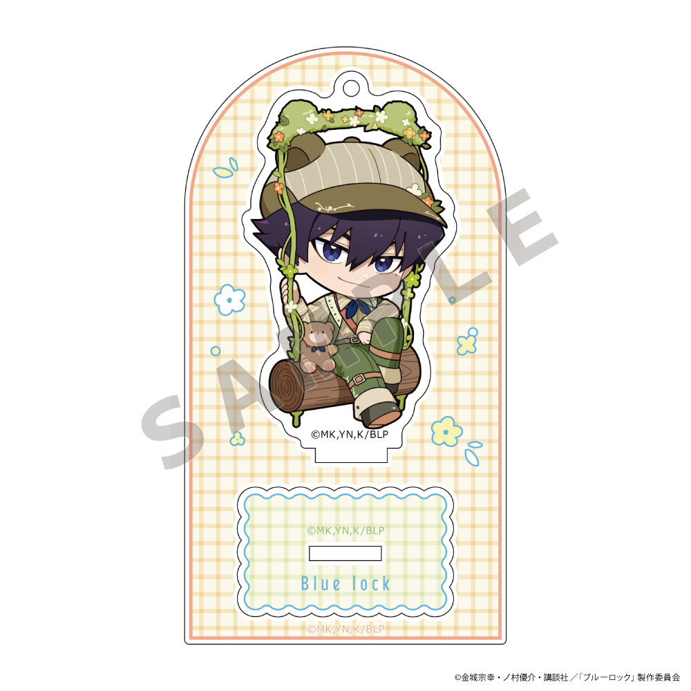 "Blue Lock" Acrylic Stand Karasu Tabito / Kumamimi Swing