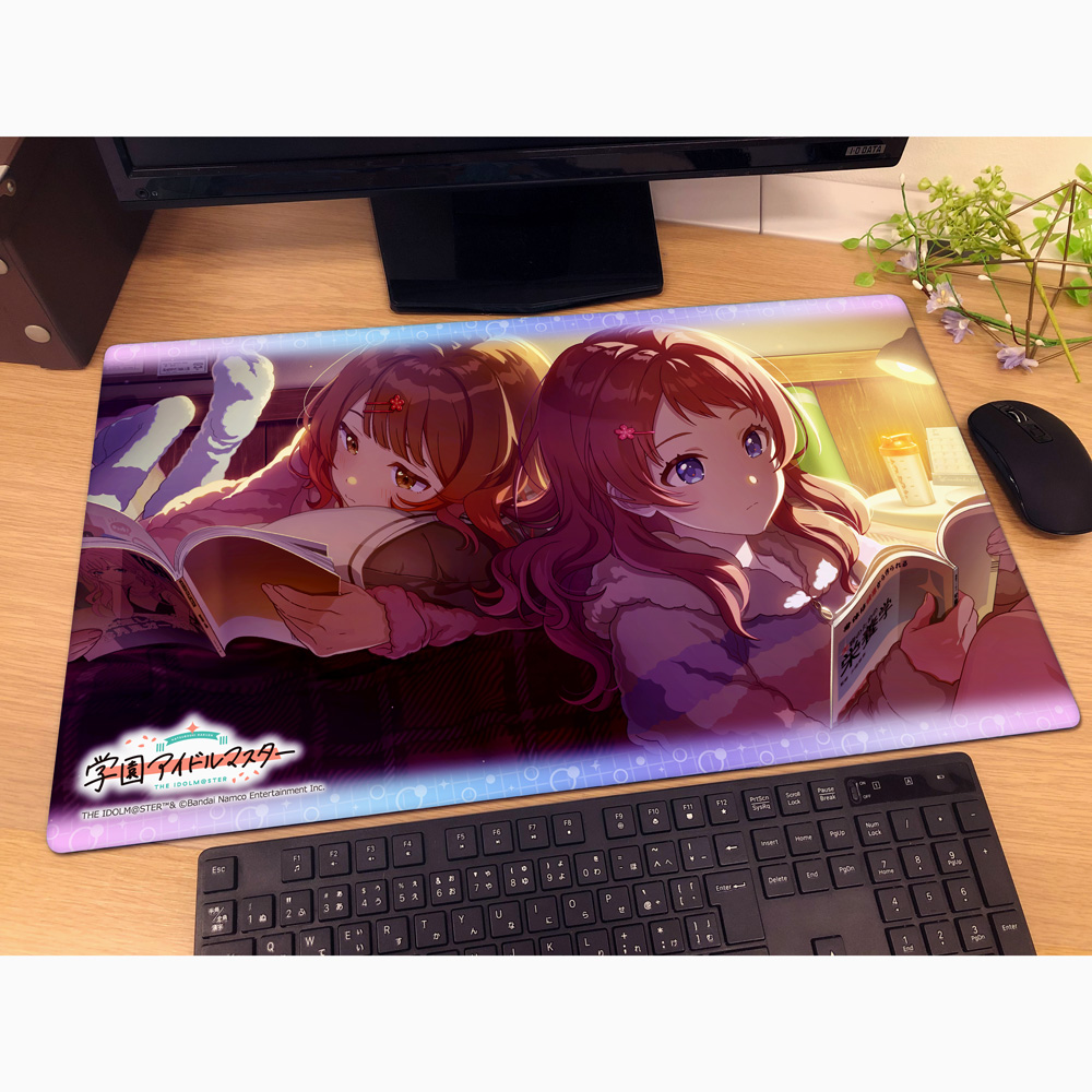"Gakuen Idolmaster" Rubber Mat Let's Take Our Time