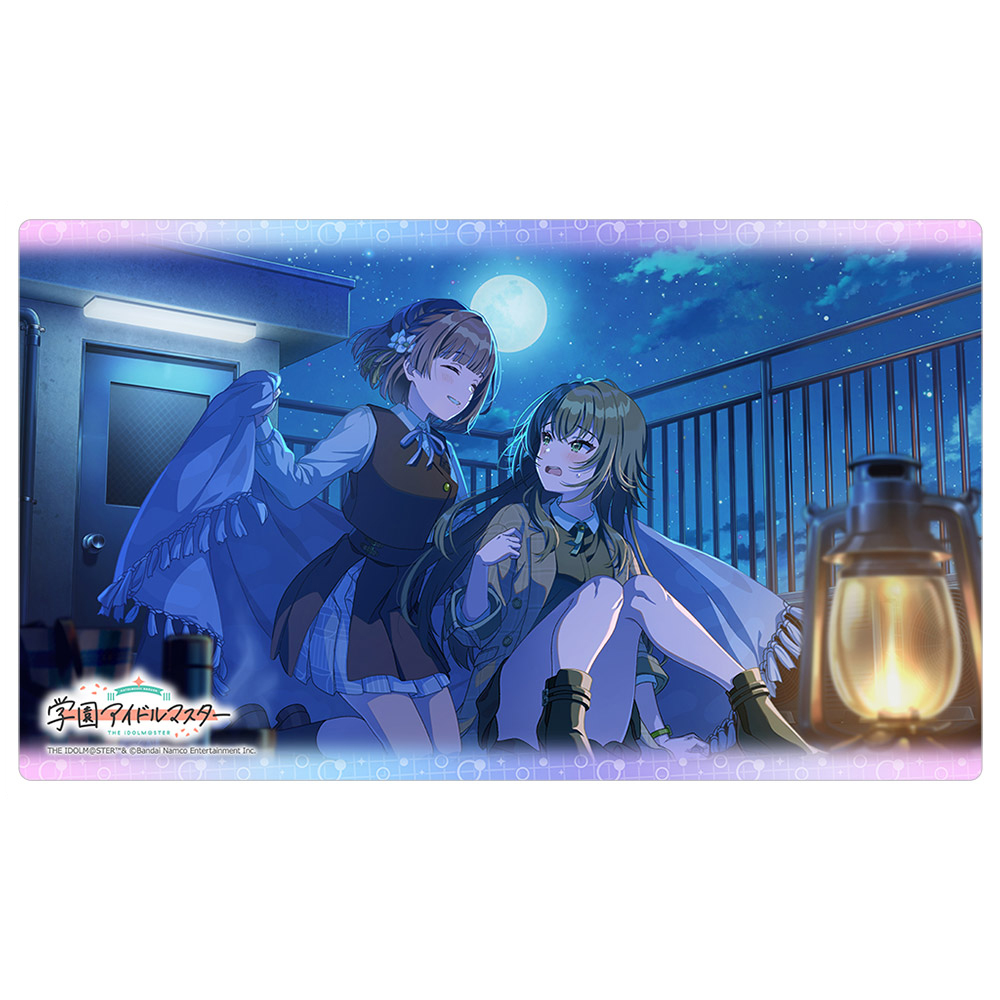 "Gakuen Idolmaster" Rubber Mat Let's Be Friends Again