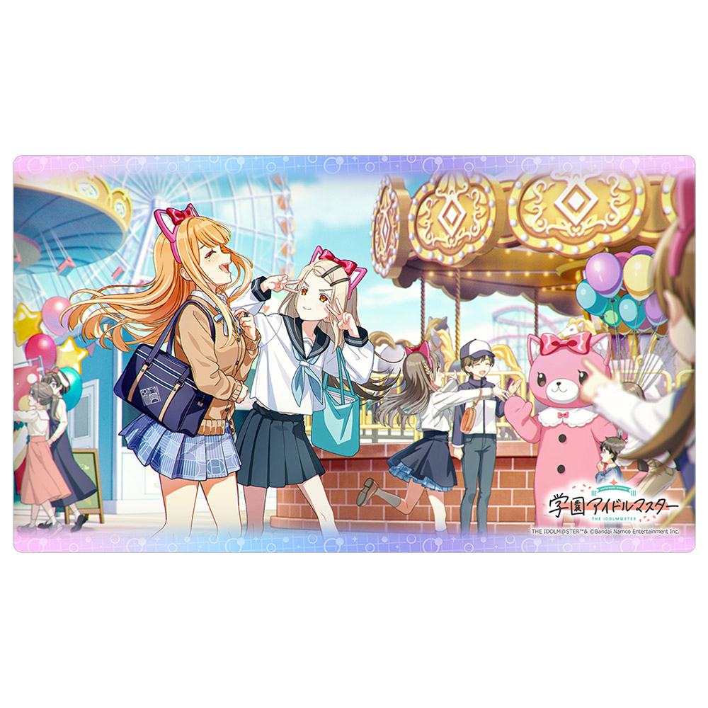 "Gakuen Idolmaster" Rubber Mat vGal Peeeaaacev