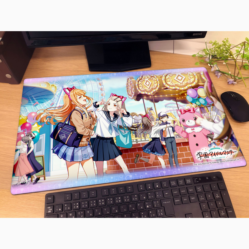 "Gakuen Idolmaster" Rubber Mat vGal Peeeaaacev