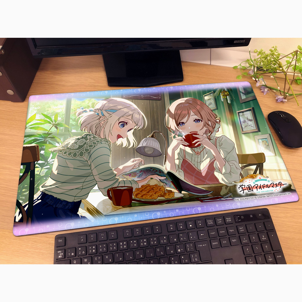 "Gakuen Idolmaster" Rubber Mat I Know Quite A Bit About It!
