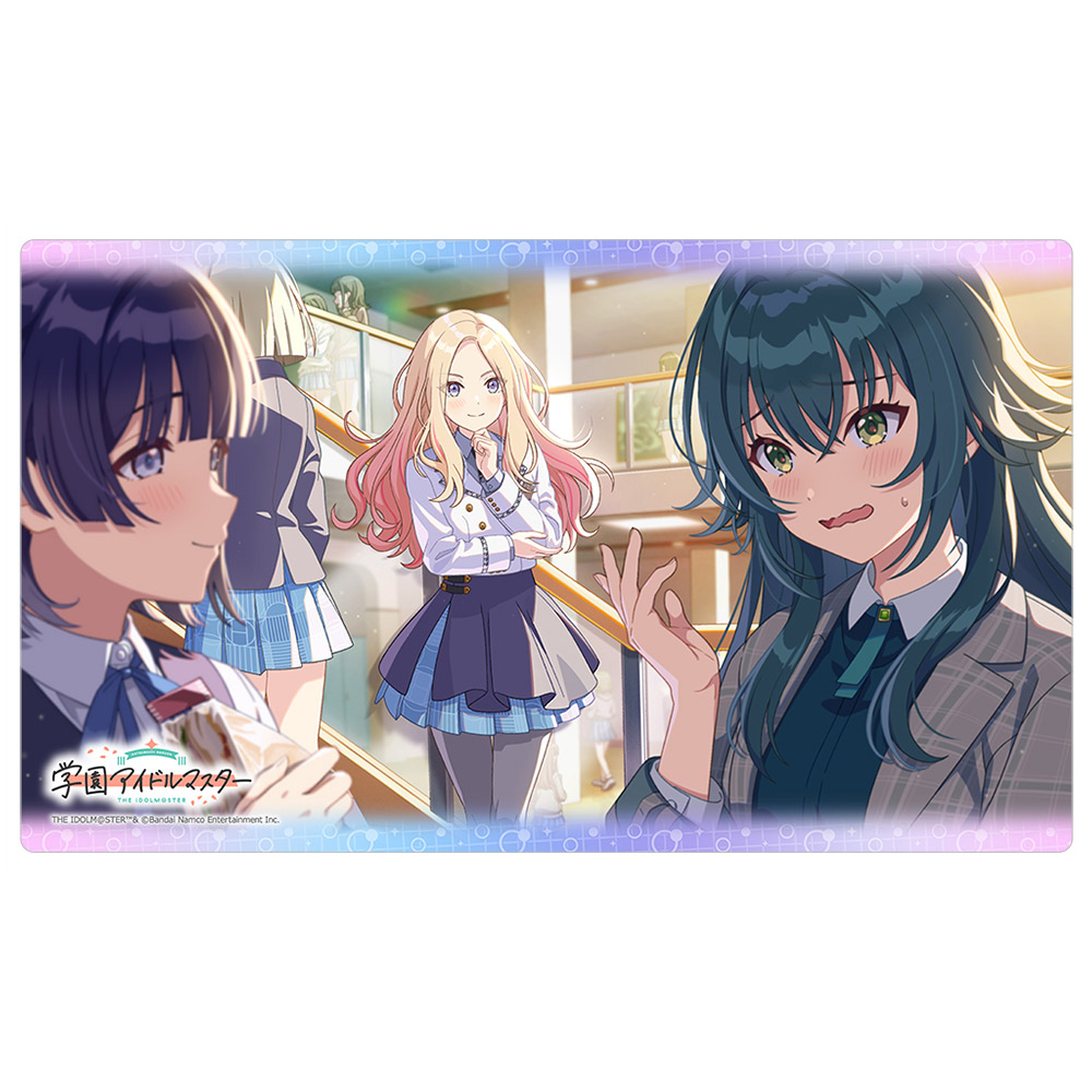 "Gakuen Idolmaster" Rubber Mat My Eyes Are On You, Tsukimura Temari
