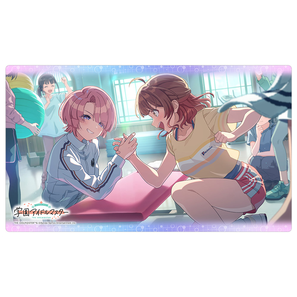 "Gakuen Idolmaster" Rubber Mat Ready-Set, Go!
