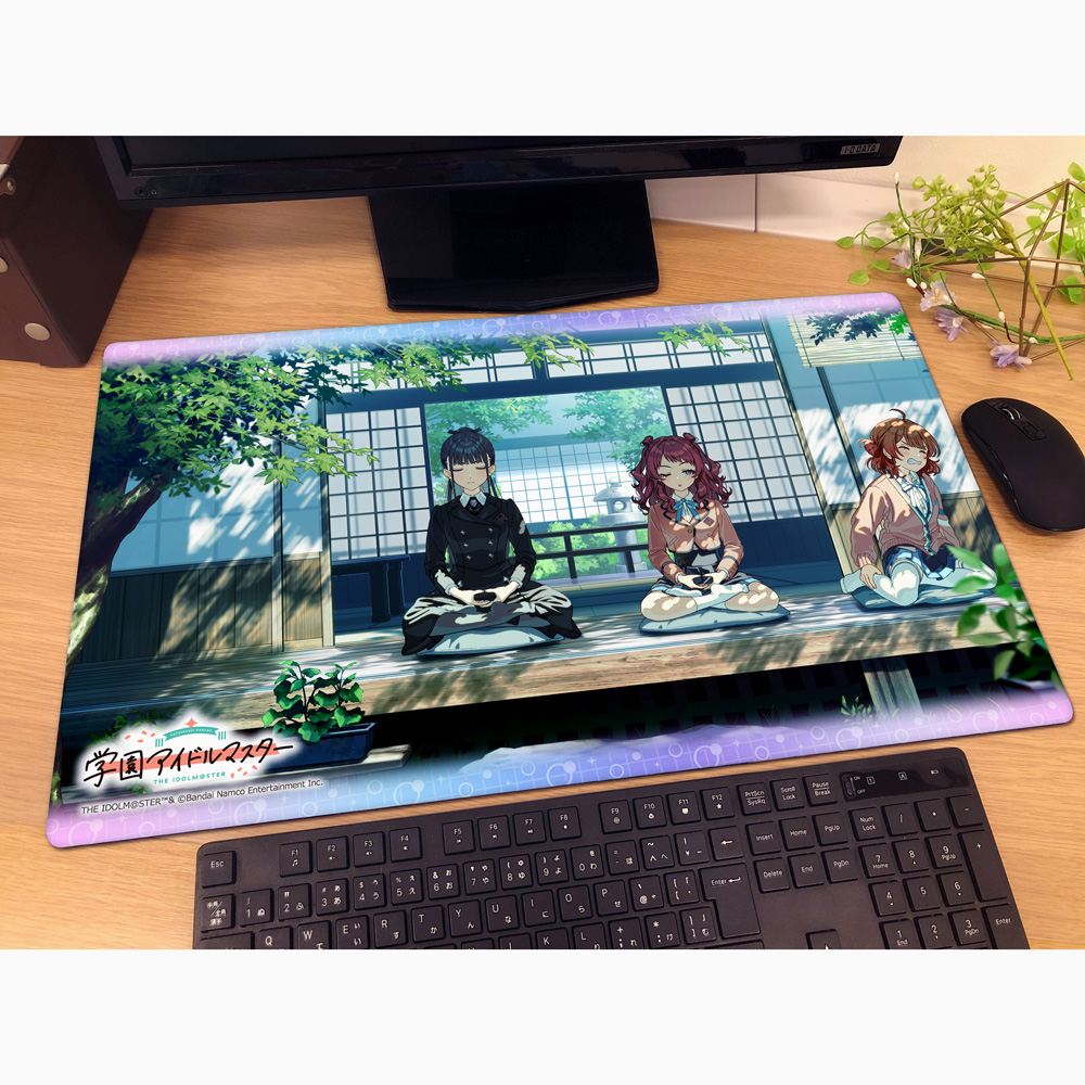 "Gakuen Idolmaster" Rubber Mat Time To Face Myself