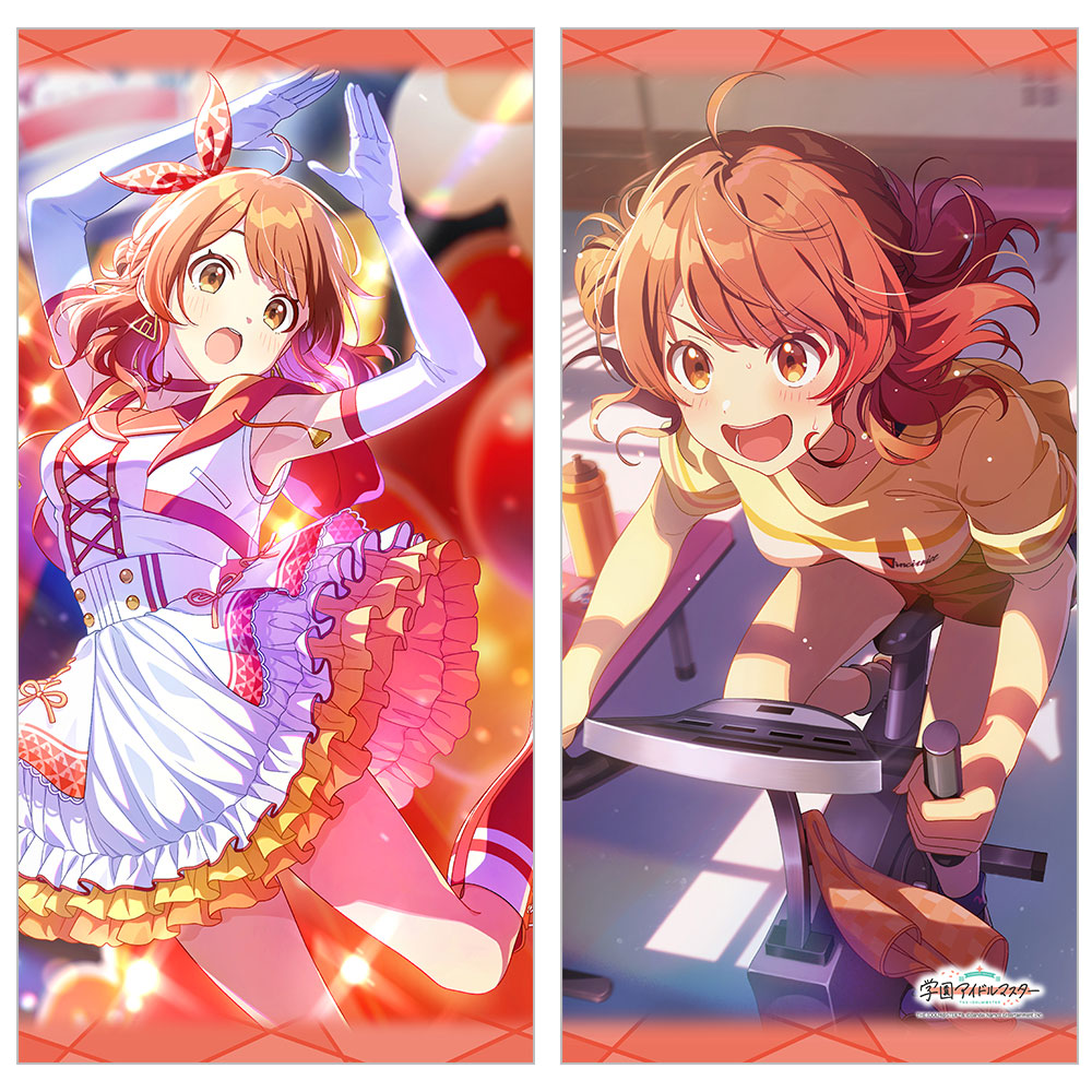 "Gakuen Idolmaster" Long Cushion Cover Hanami Ume / The Rolling Riceball