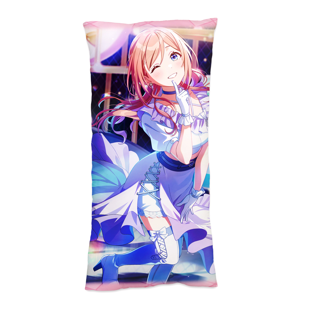"Gakuen Idolmaster" Long Cushion Cover Himesaki Rinami / clumsy trick