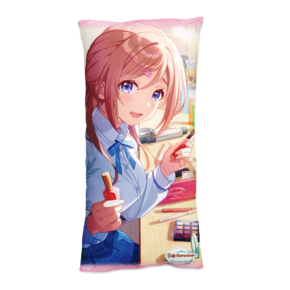 "Gakuen Idolmaster" Long Cushion Cover Himesaki Rinami / clumsy trick