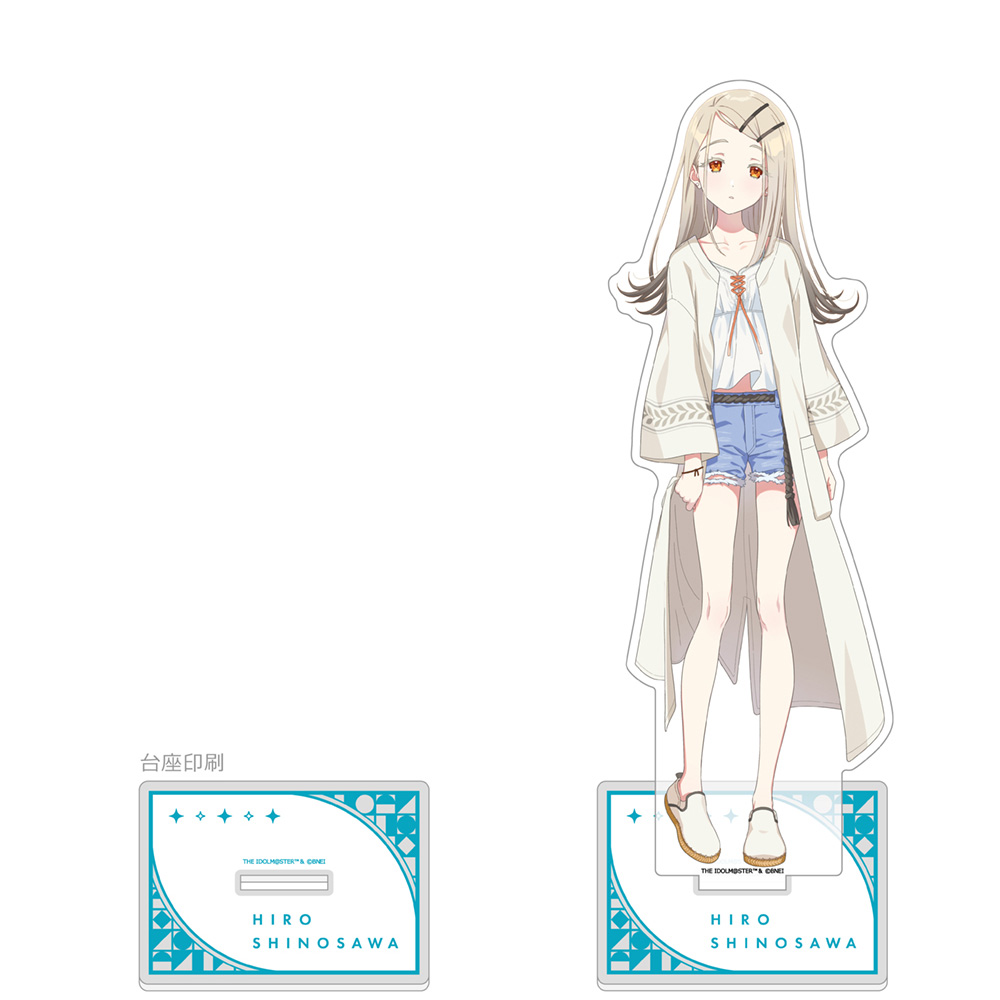 "Gakuen Idolmaster" Extra Large Acrylic Stand Shinosawa Hiro