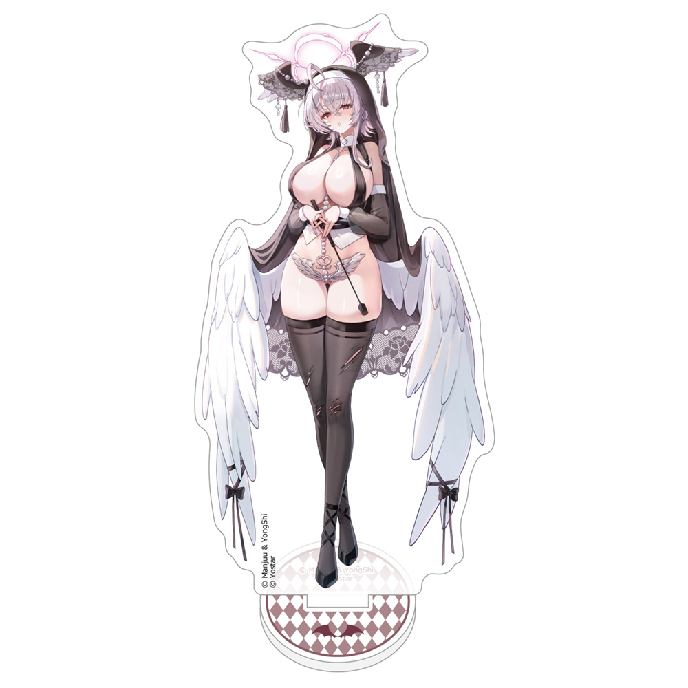 "Azur Lane" Original Illustration B2 Tapestry Mecklenburg / Succubus Sister W Suede