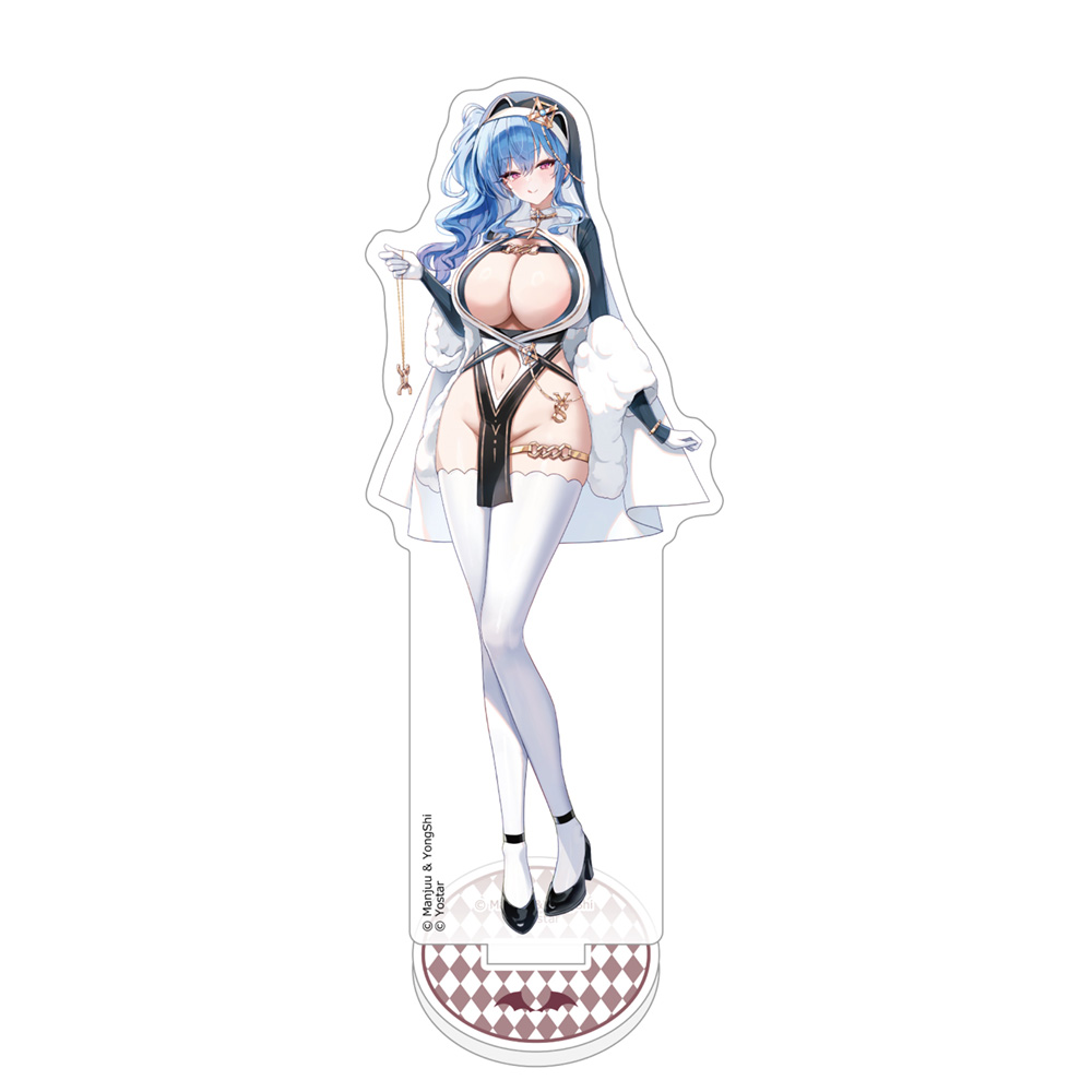 "Azur Lane" Original Illustration B2 Tapestry Admiral Nakhimov / Succubus Sister W Suede
