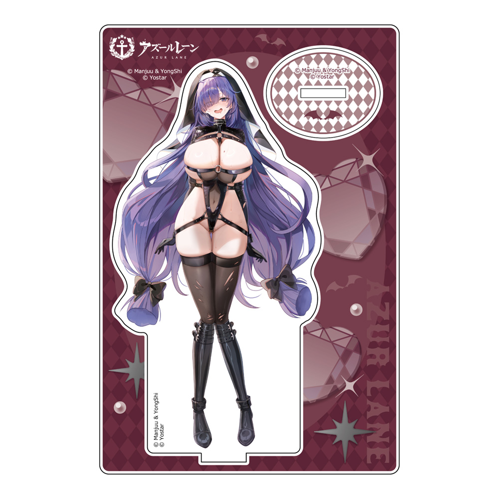 "Azur Lane" Original Illustration B2 Tapestry Mogador / Succubus Sister W Suede