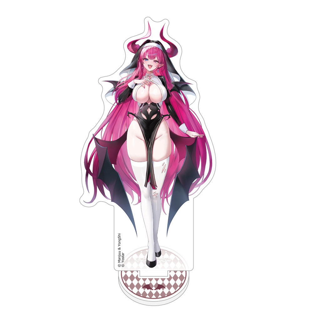 "Azur Lane" Original Illustration B2 Tapestry Pearl / Succubus Sister W Suede