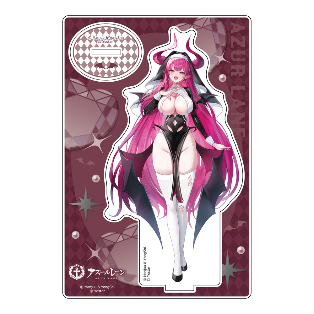 "Azur Lane" Original Illustration B2 Tapestry Pearl / Succubus Sister W Suede