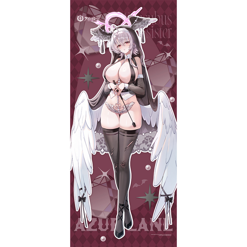"Azur Lane" Original Illustration Extra Large Tapestry Mecklenburg / Succubus Sister