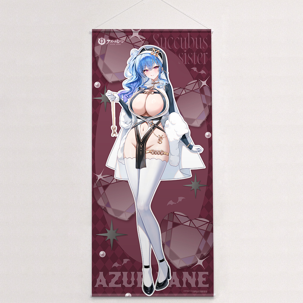 "Azur Lane" Original Illustration Extra Large Tapestry Admiral Nakhimov / Succubus Sister