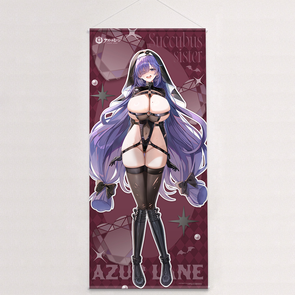 "Azur Lane" Original Illustration Extra Large Tapestry Mogador / Succubus Sister