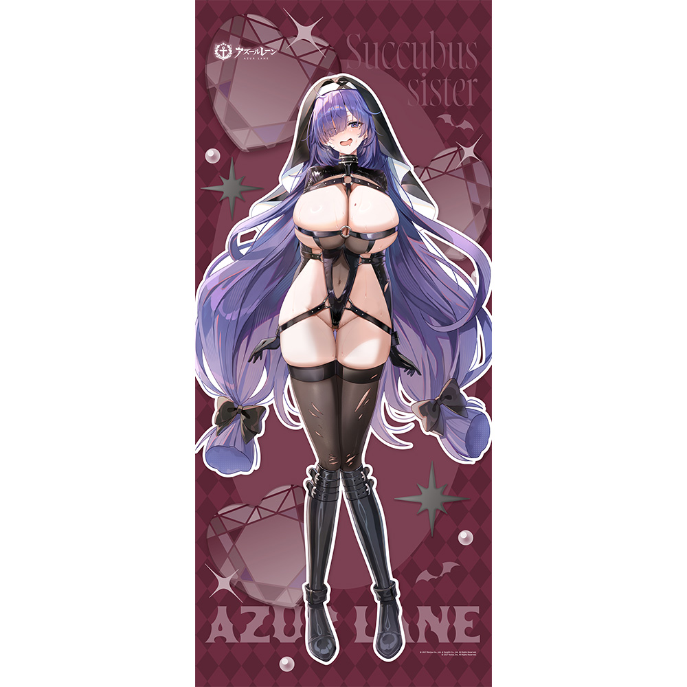 "Azur Lane" Original Illustration Extra Large Tapestry Mogador / Succubus Sister