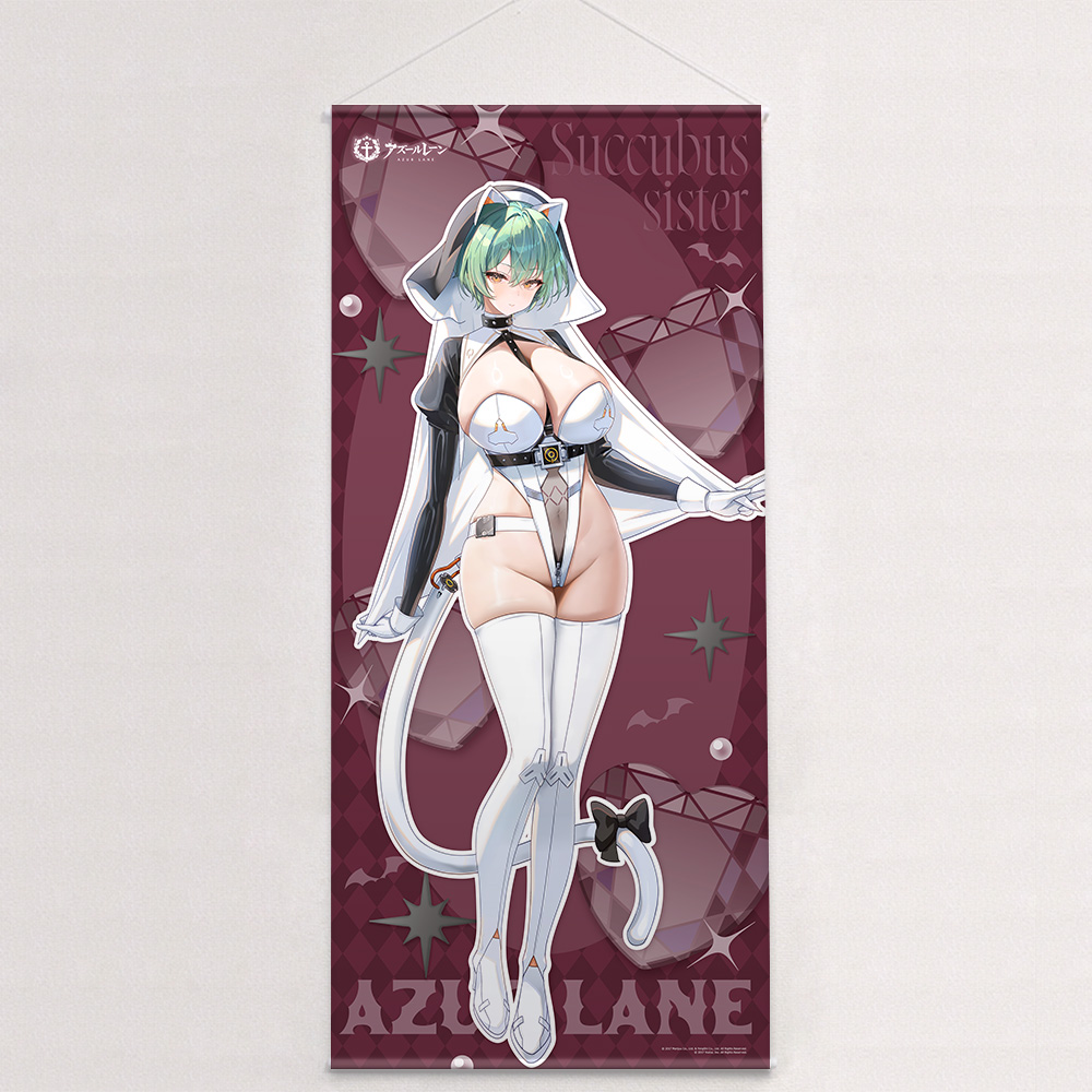 "Azur Lane" Original Illustration Extra Large Tapestry St. Louis / Succubus Sister