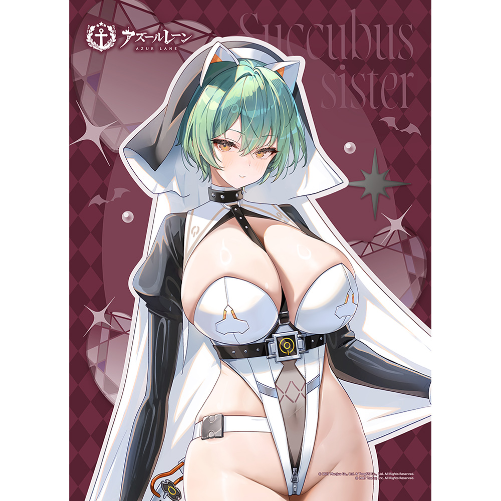 "Azur Lane" Original Illustration Acrylic Stand St. Louis / Succubus Sister