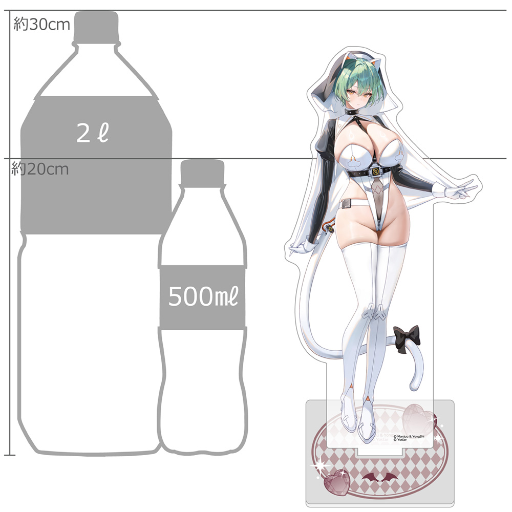"Azur Lane" Original Illustration Extra Large Acrylic Stand Admiral Nakhimov / Succubus Sister