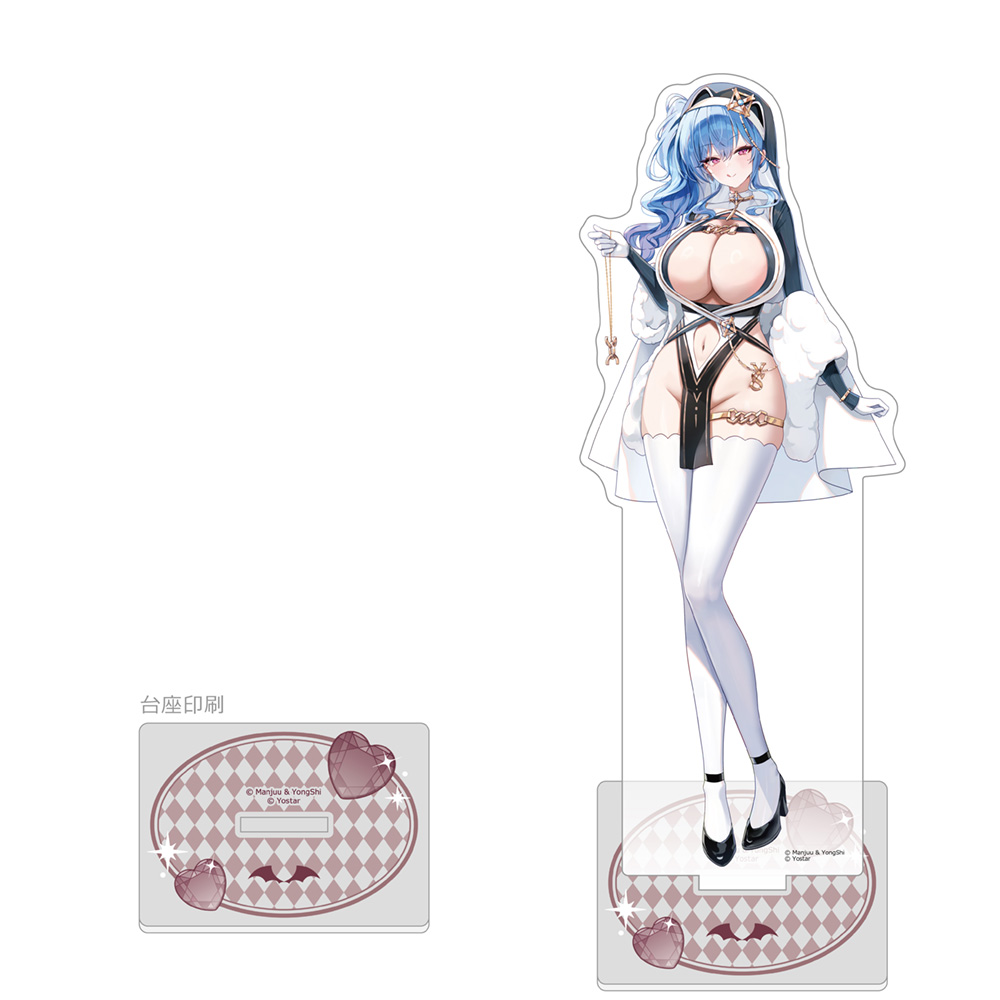"Azur Lane" Original Illustration Extra Large Acrylic Stand St. Louis / Succubus Sister