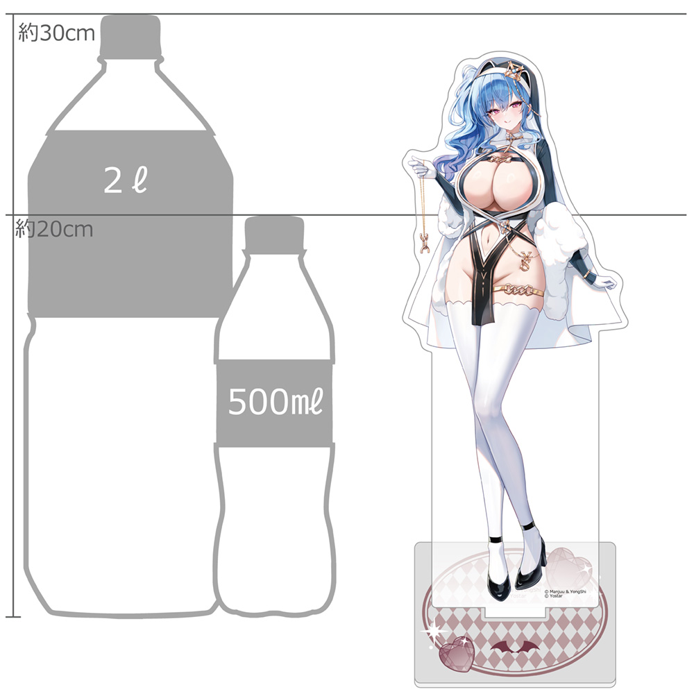 "Azur Lane" Original Illustration Extra Large Acrylic Stand St. Louis / Succubus Sister