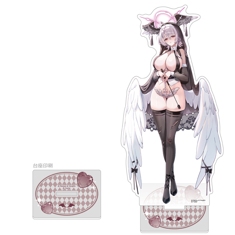 "Azur Lane" Original Illustration Extra Large Acrylic Stand Pearl / Succubus Sister