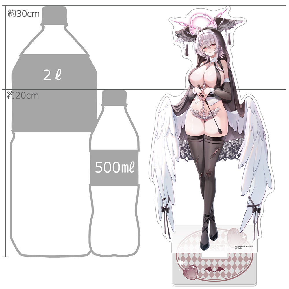 "Azur Lane" Original Illustration Extra Large Acrylic Stand Pearl / Succubus Sister